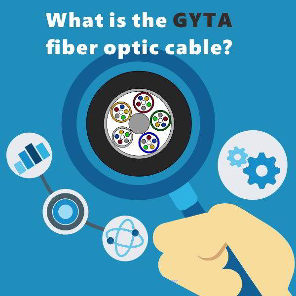 O que é o cabo de fibra óptica GYTA?