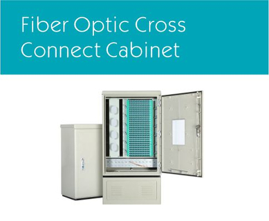Gabinete de conexão cruzada de fibra óptica